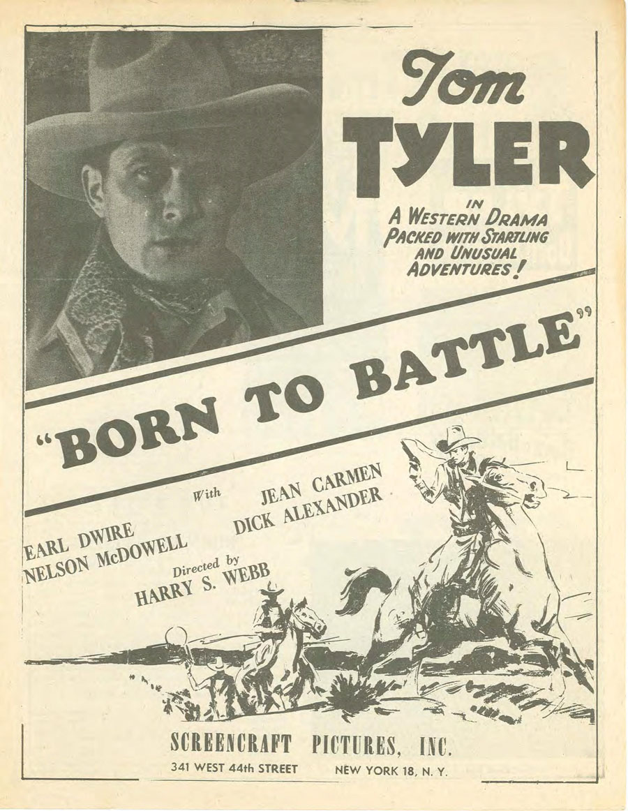 Born to Battle pressbook