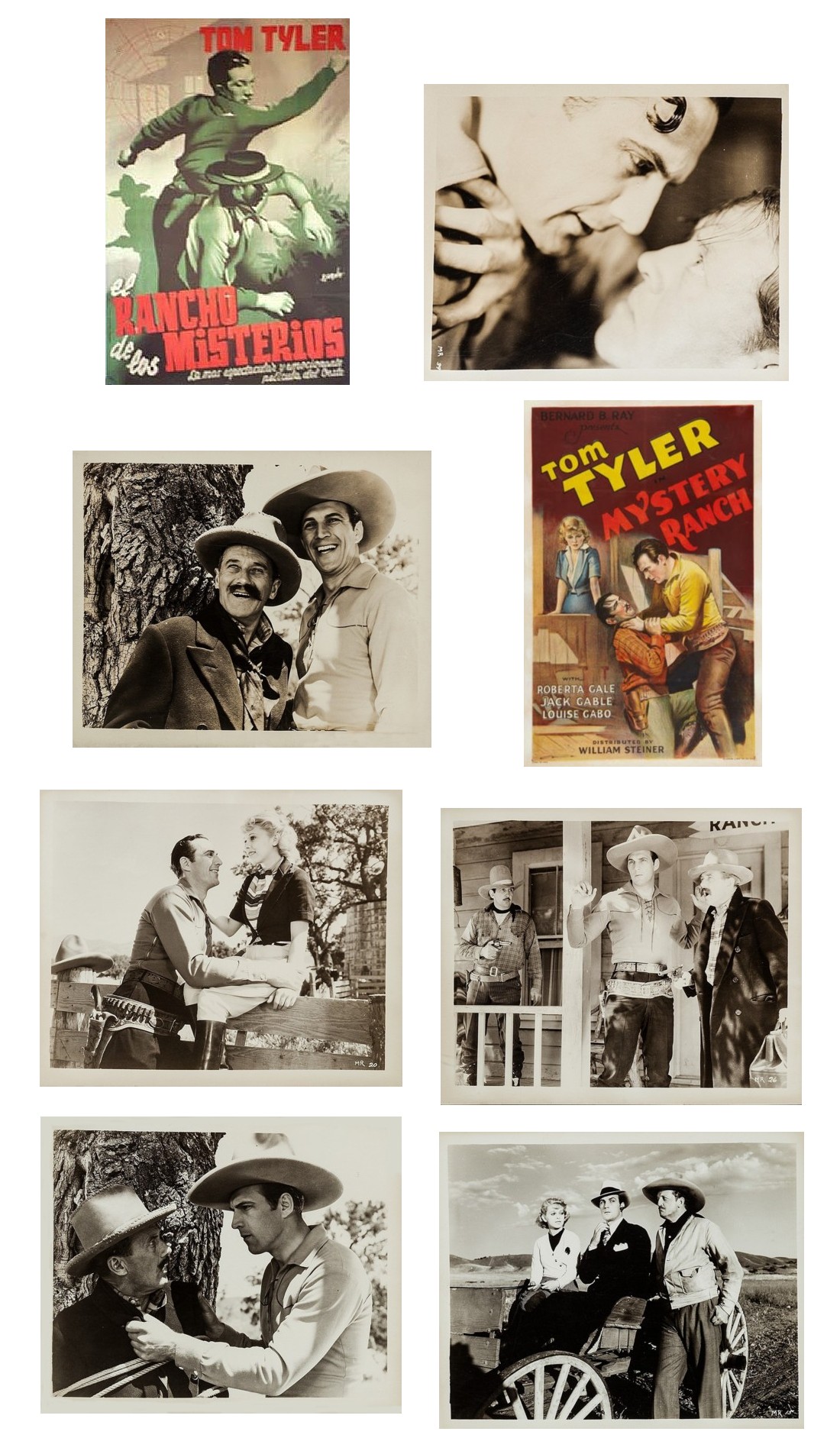 Mystery Ranch one sheet Spain film stills Mystery Ranch one sheet Spain film stills