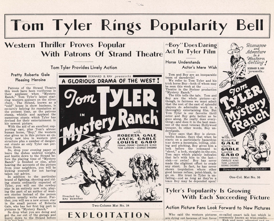Mystery Ranch pressbook Mystery Ranch pressbook