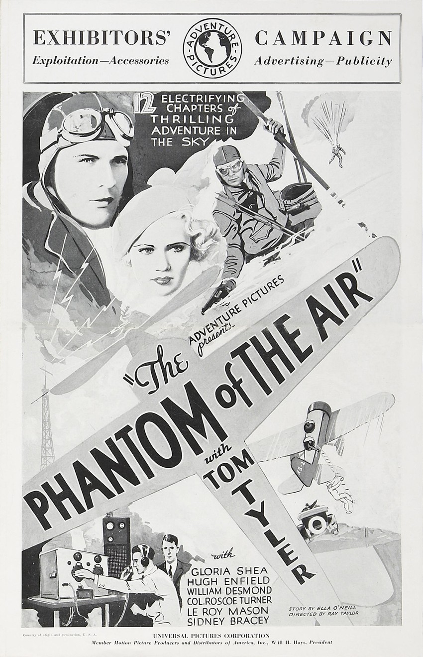The Phantom of the Air pressbook