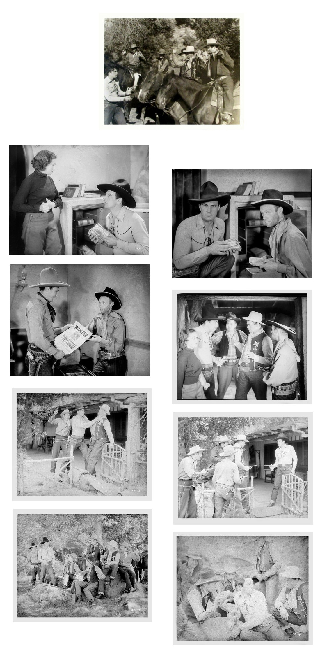 Pinto Rustlers film stills