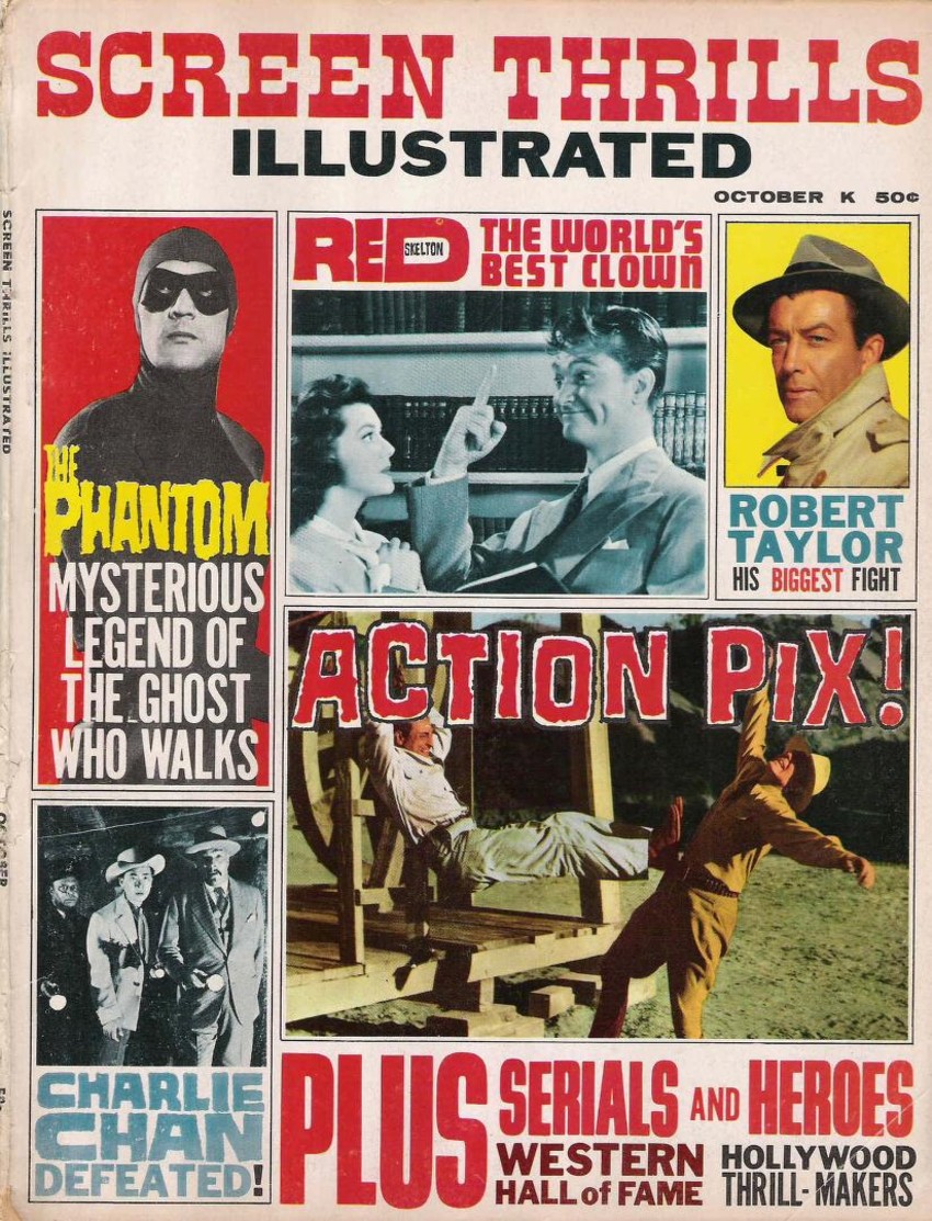 The Phantom Screen Thrills Illustrated