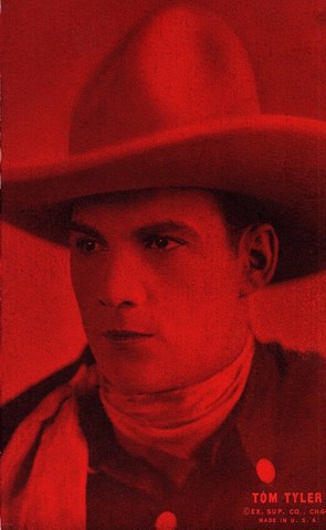 Tom Tyler red arcade card