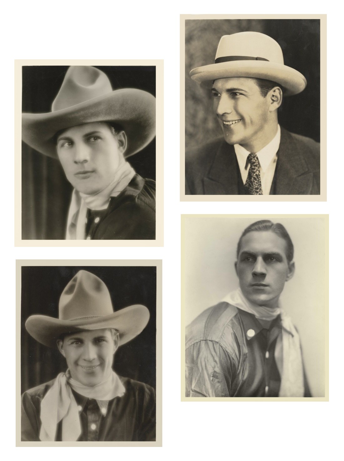 Tom Tyler publicity photos 1920s