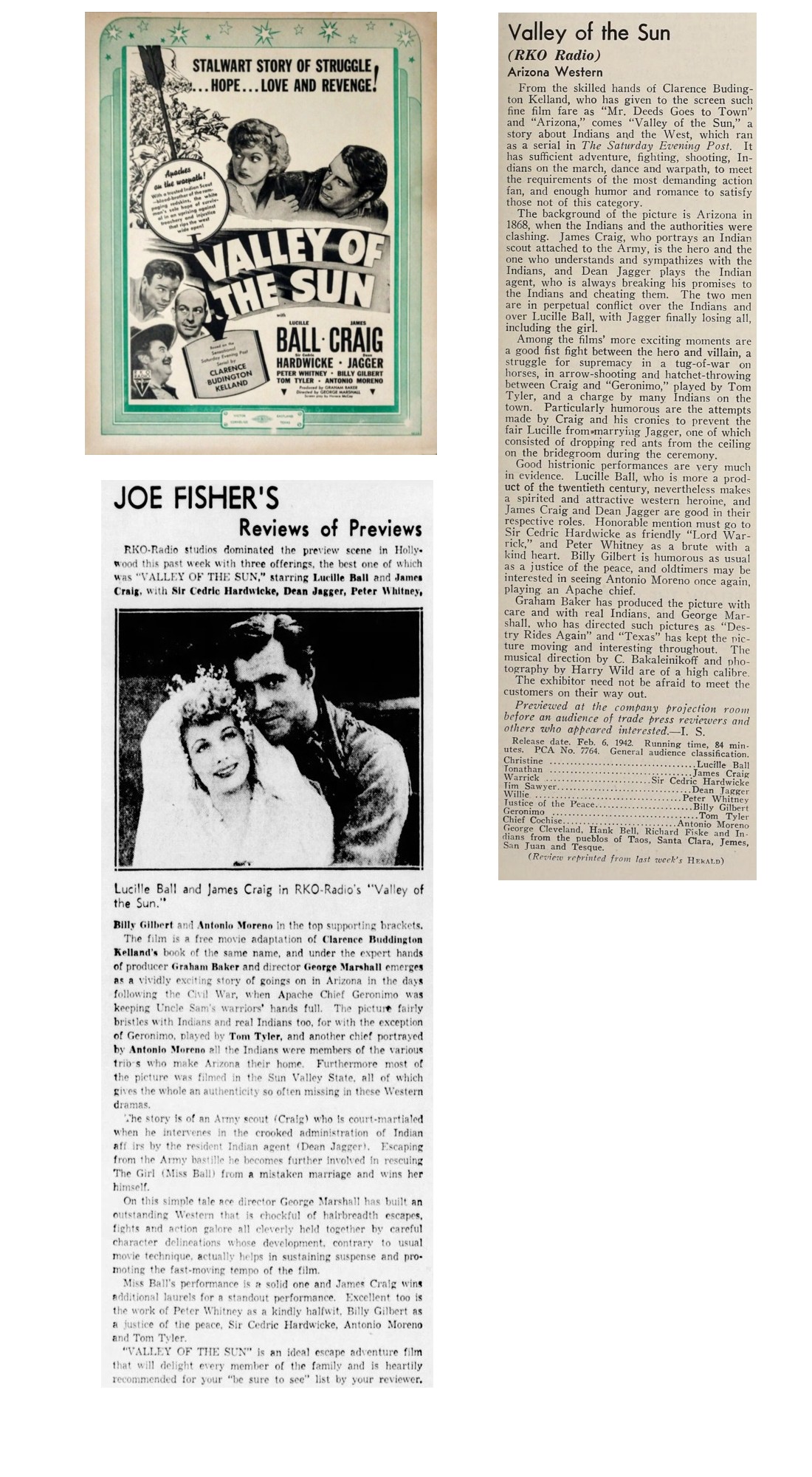 Valley of the Sun window card film reviews