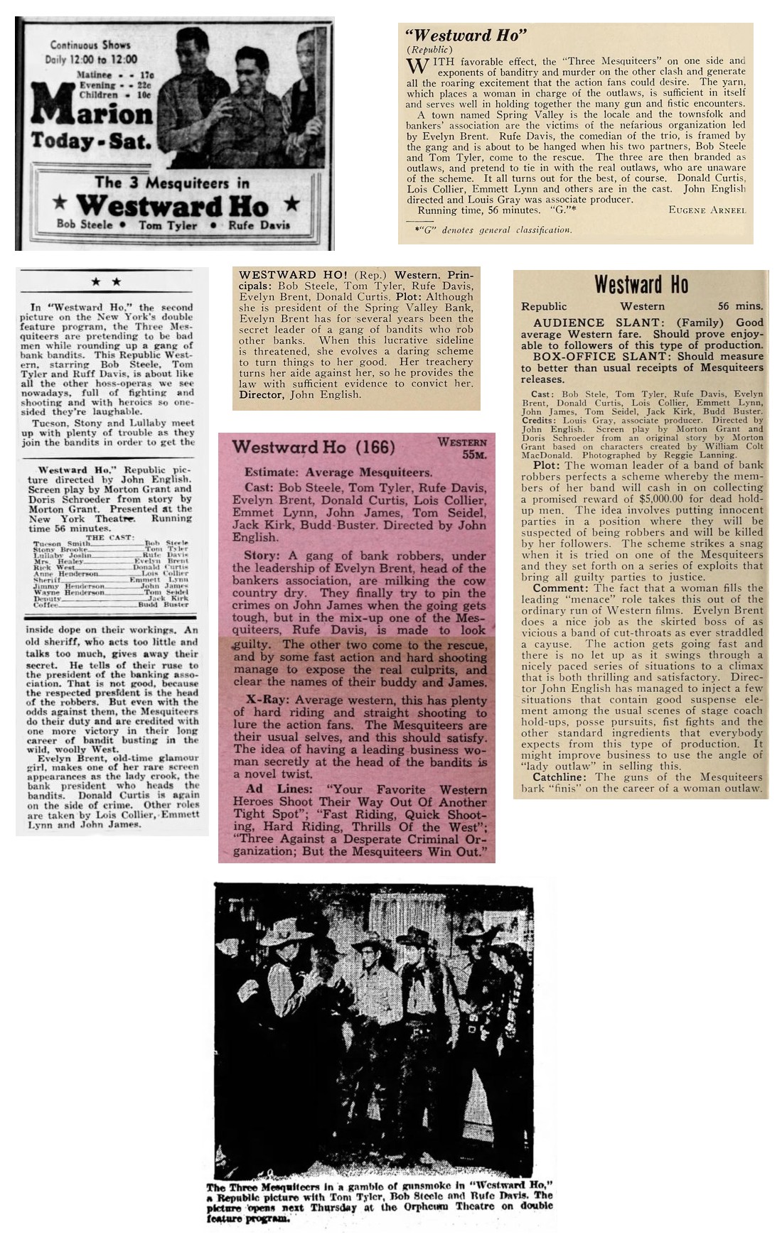 Westward Ho cinema ad film reviews Westward Ho cinema ad film reviews